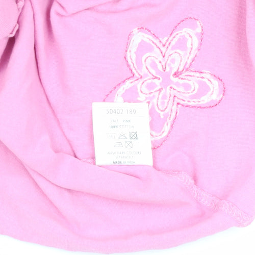 e-vie Women's Pink Wrap T-Shirt Size 18/20 Casual Wear