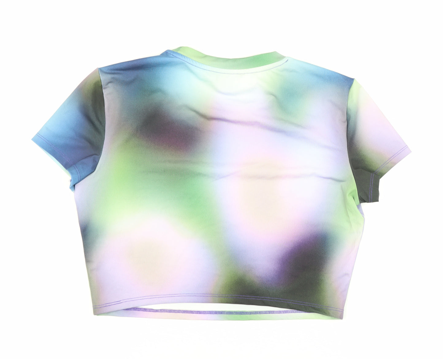 Monki Women's Multicoloured Cropped T-Shirt - Size S