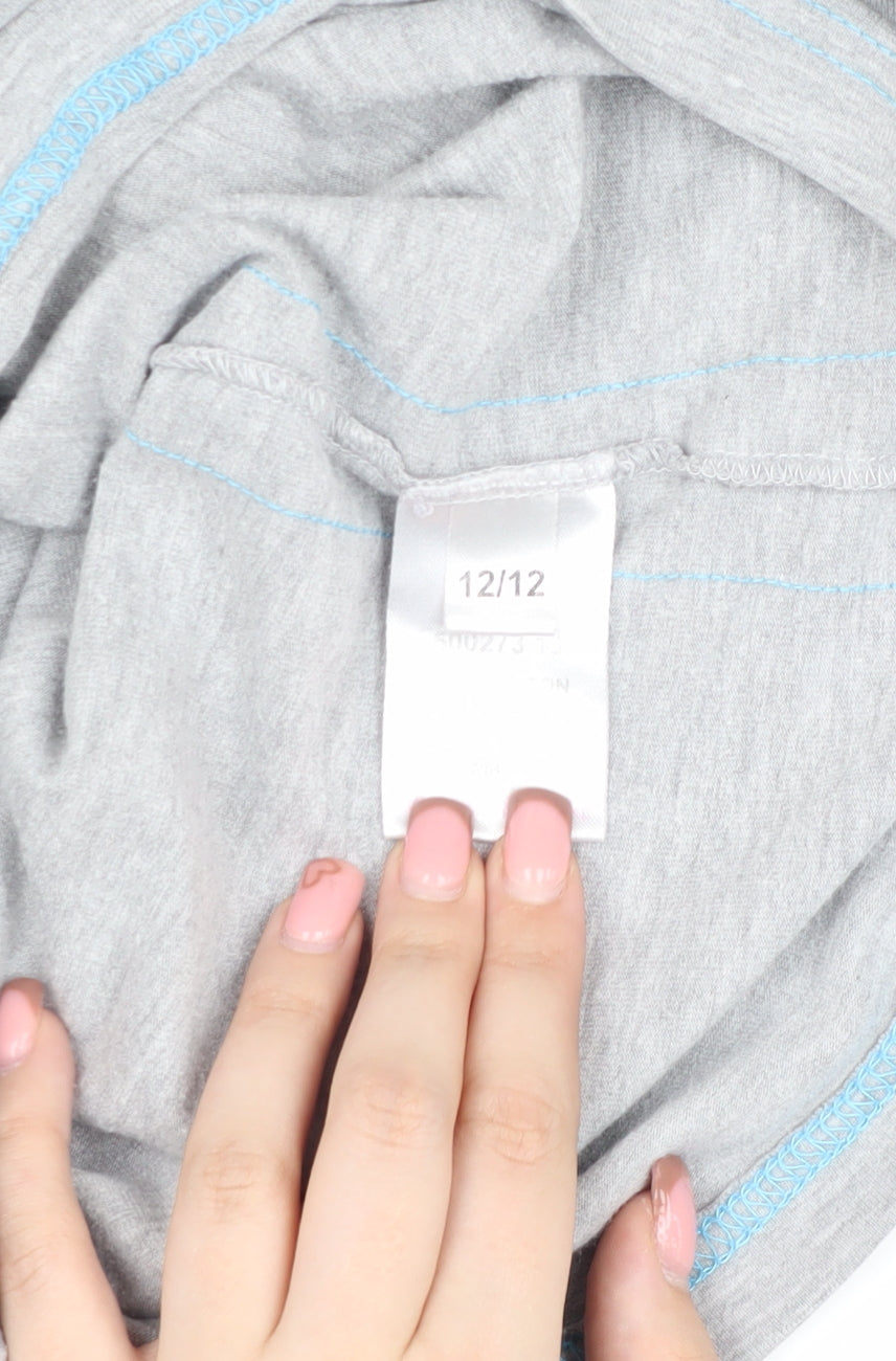 Peter Storm Men's Grey Festival Camper T-Shirt L