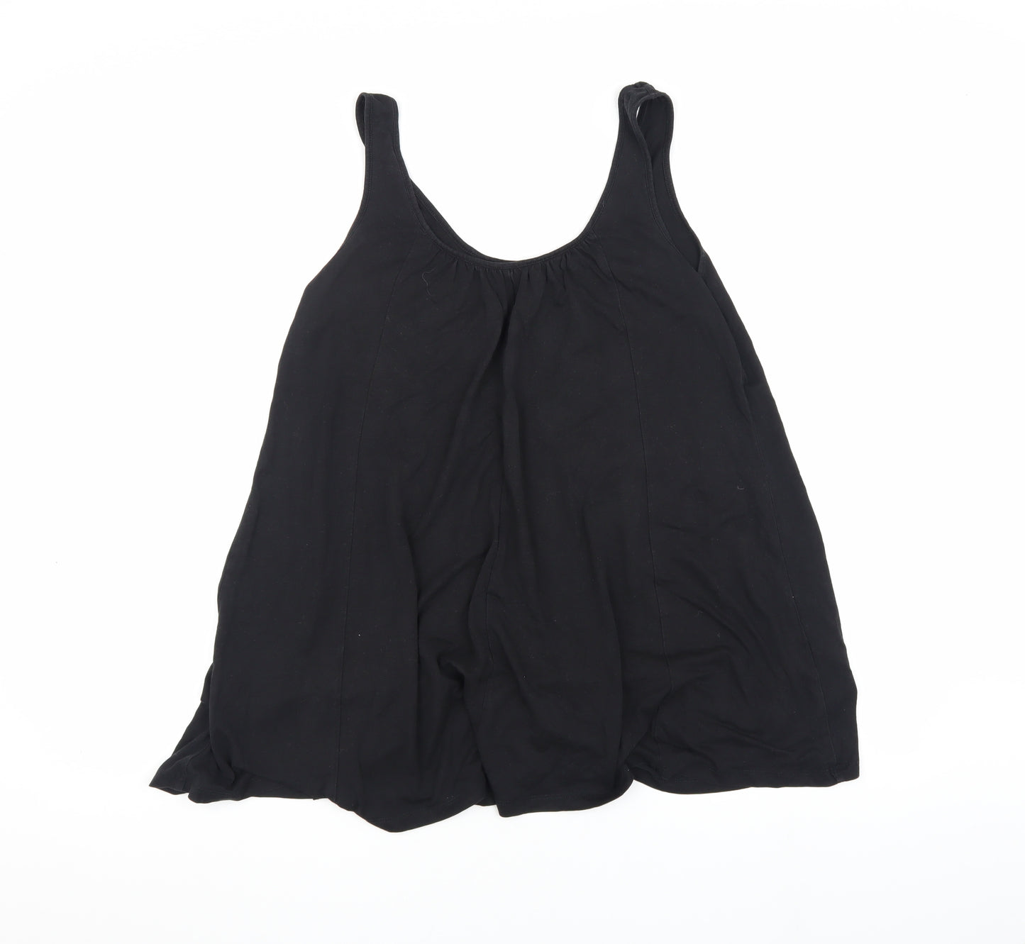 The White Company Women's Black M Basic Tank