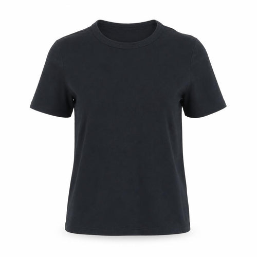 Topshop Women's Black T-Shirt Size S Casual Classic
