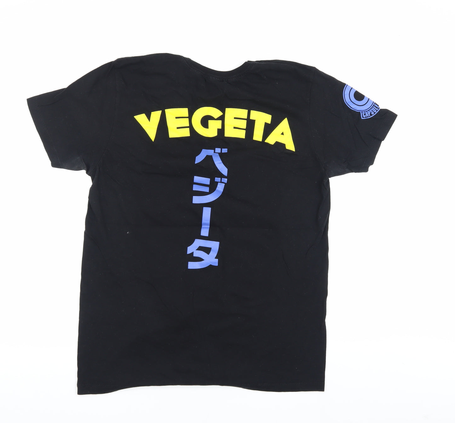 Dragon Ball Z Vegeta Anime Graphic T-Shirt for Men L