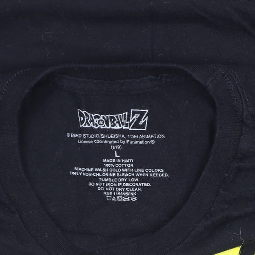 Dragon Ball Z Vegeta Anime Graphic T-Shirt for Men L