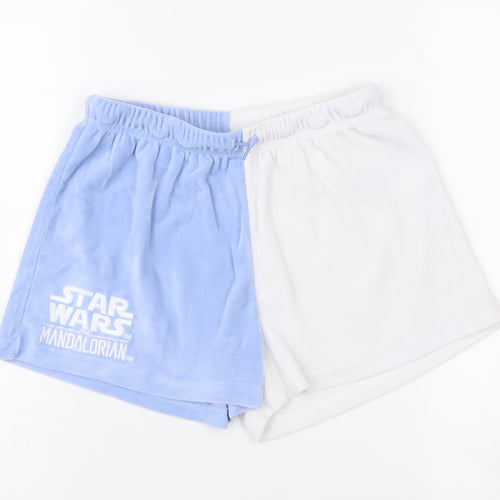 Star Wars Teen Blue & White Biker Shorts