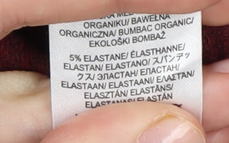 Seasalt Cornwall Womens Red Wide-Leg Trousers Size 22