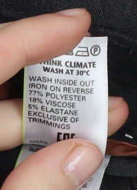 Marks and Spencer Women's Black Trousers, Size 10, Workwear