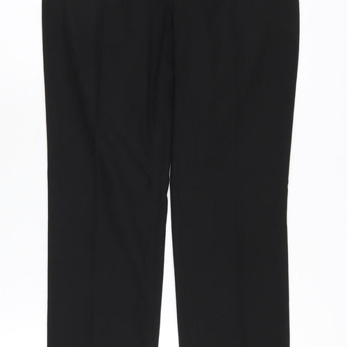 Ann Taylor Women's Black Dress Pants, Size L, Straight, Classic