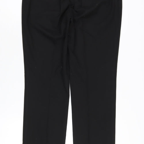 Ann Taylor Women's Black Dress Pants, Size L, Straight, Classic