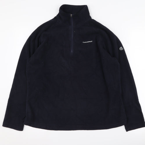 Craghoppers Women's Black Pullover Fleece, Size 14