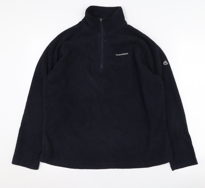 Craghoppers Women's Black Pullover Fleece, Size 14