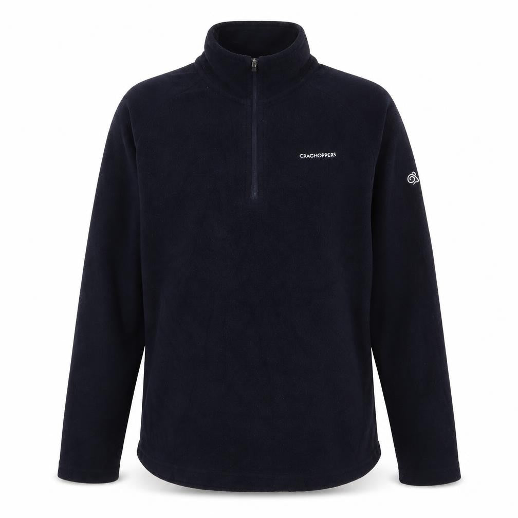 Front view of Craghoppers Women's Black Pullover Fleece, size 14