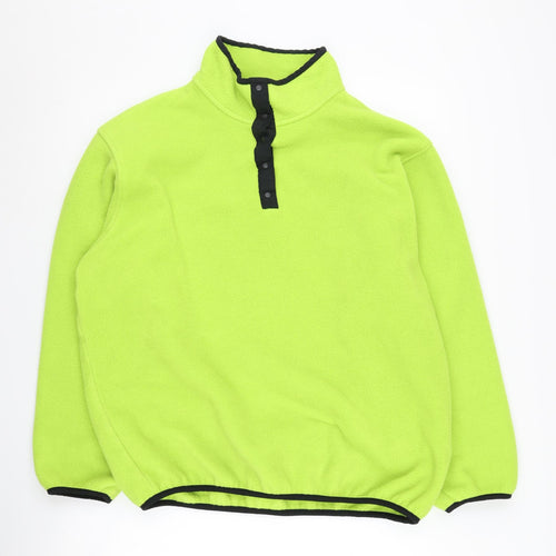 Lands' End Women's Green Pullover Sweatshirt L