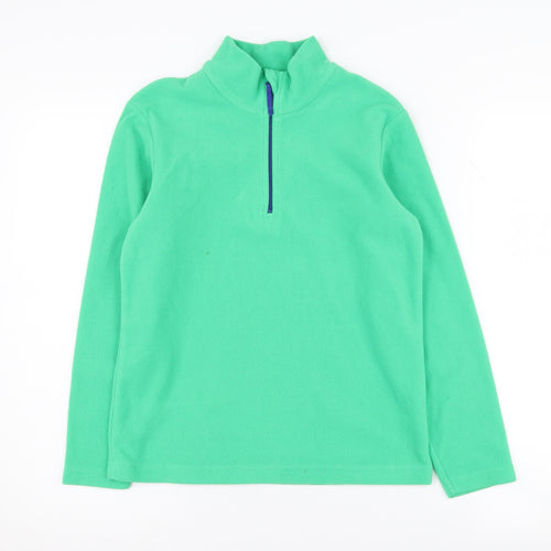 Mountain Warehouse Boys Green Fleece Sweatshirt 11-12 Years