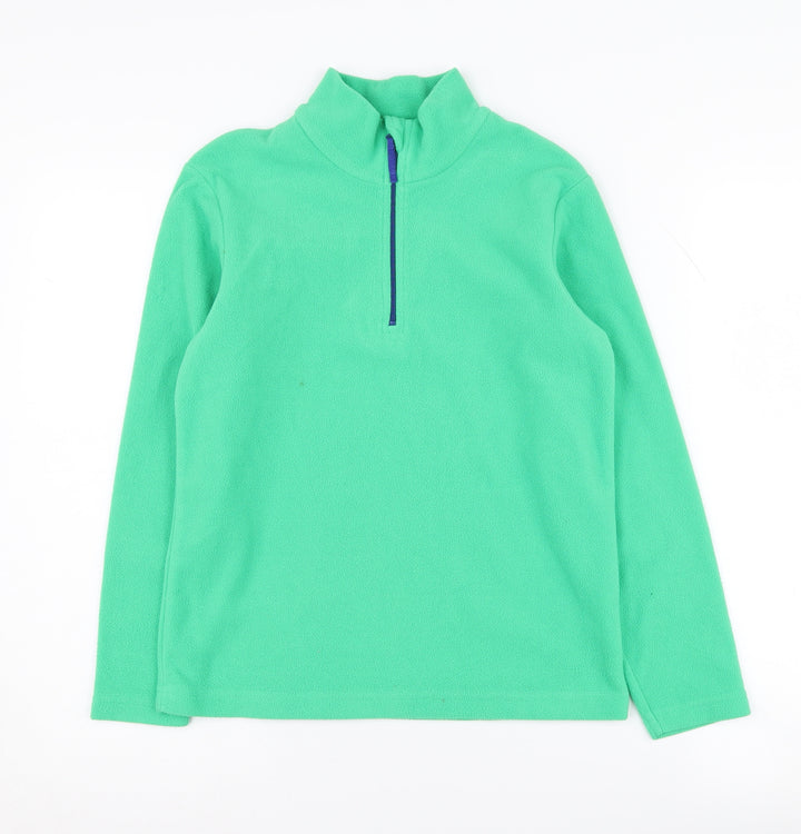 Mountain Warehouse Boys Green Fleece Sweatshirt 11-12 Years