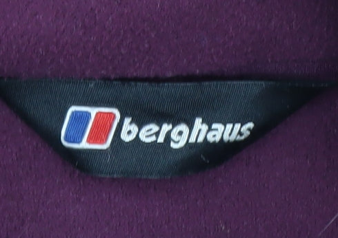 Berghaus Women's Purple Fleece Jacket Size 10