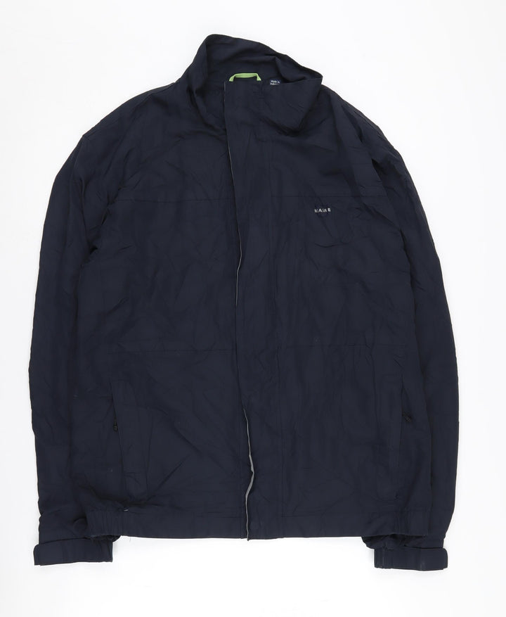 Maine Men's Black M Basic Jacket for Golf & Casual