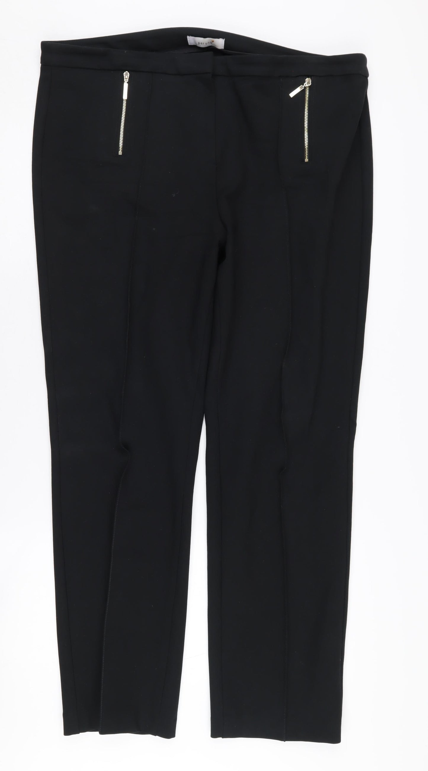 Marks and Spencer Women's Black Trousers, Size 18