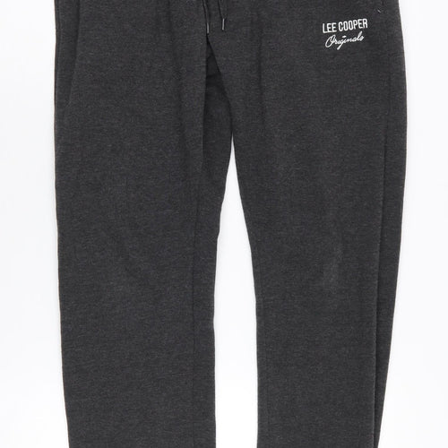 Lee Cooper Men's Black Jogger Trousers M