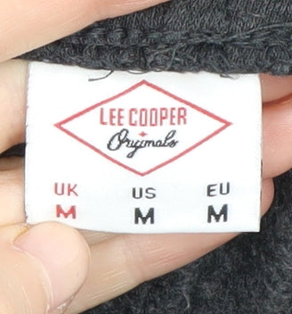 Lee Cooper Men's Black Jogger Trousers M