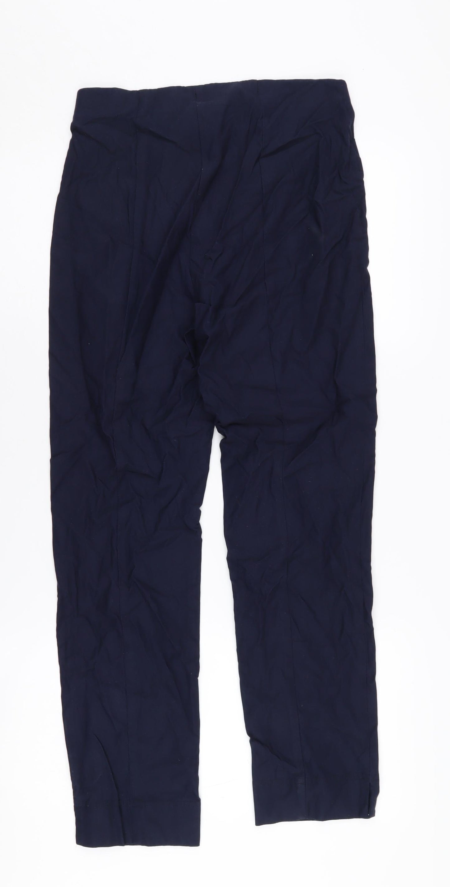 Robell Women's Blue Straight Leg Trousers Size 10S