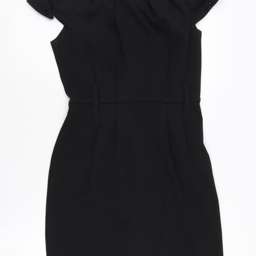 River Island Women's Black Size 10 Sheath Dress