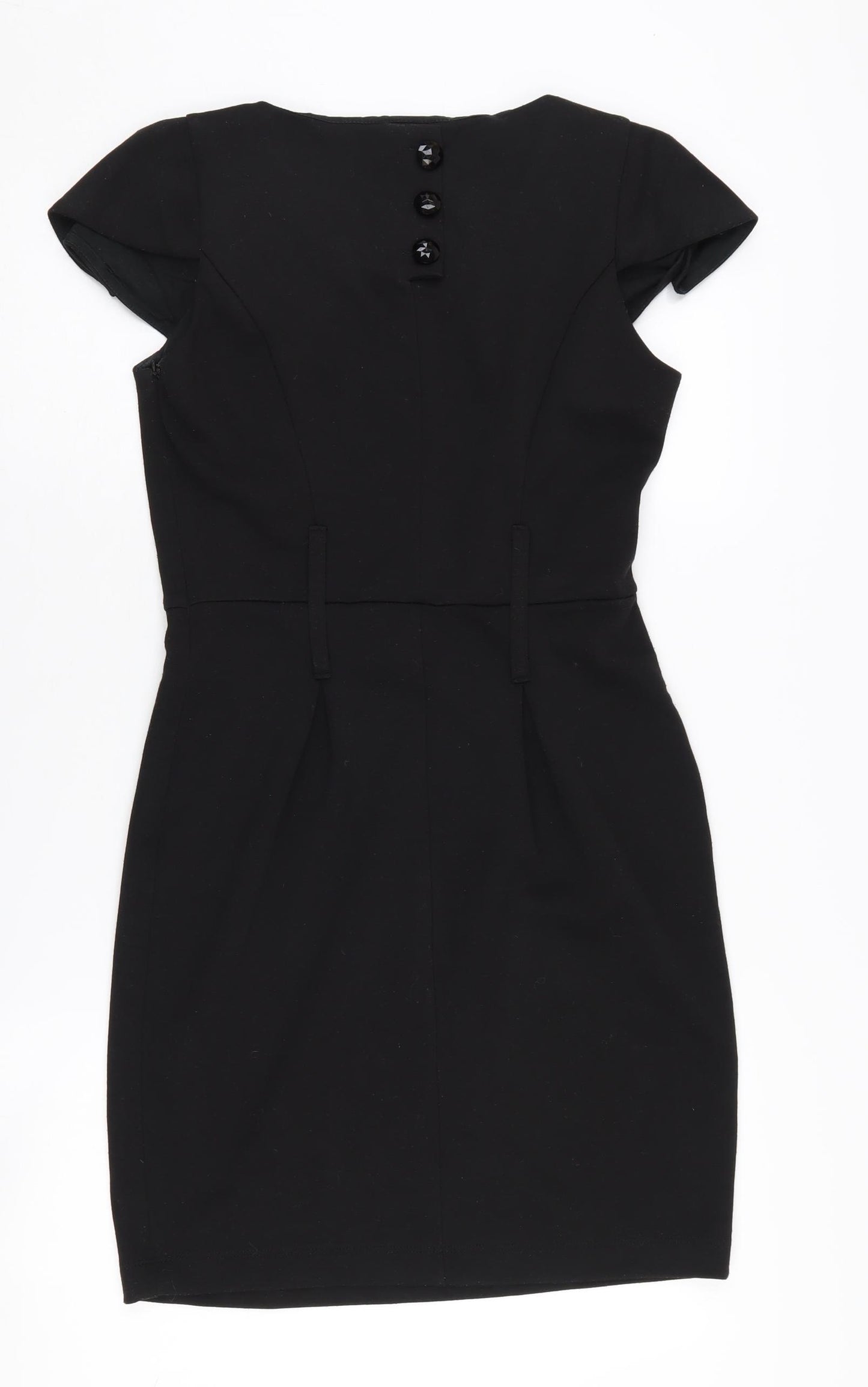 River Island Women's Black Size 10 Sheath Dress