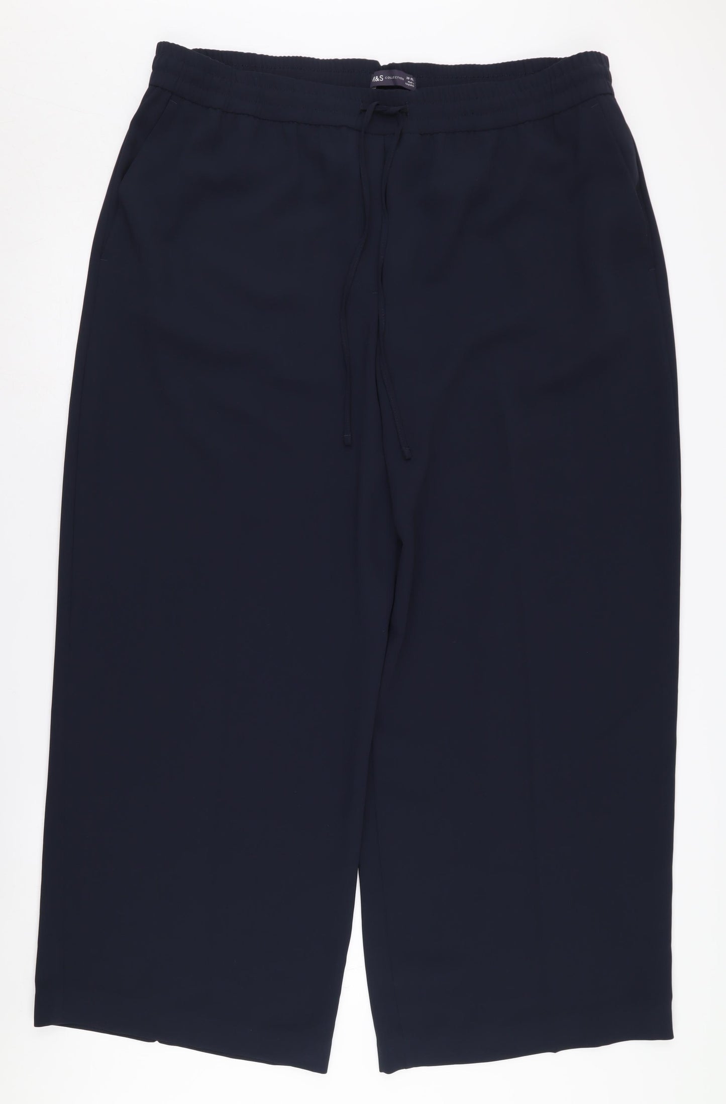 Marks and Spencer Women's Black Trousers Size 20