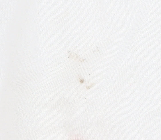 Disney Girls White Jogger Trousers - Angel Theme, Size 7-8