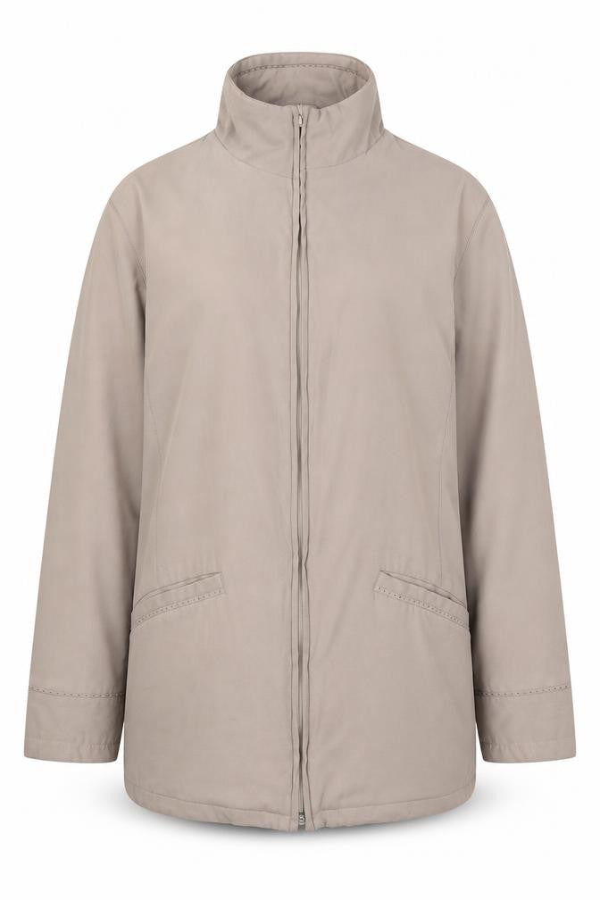 Front view of Debenhams Women's Beige Basic Jacket, size 16