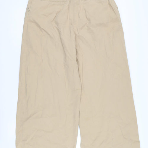 Weekday Women's Beige Chino Trousers Size 8