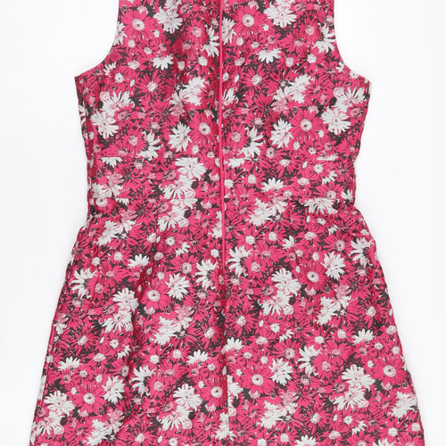 Warehouse Women's Floral Sleeveless A-Line Dress Size 14