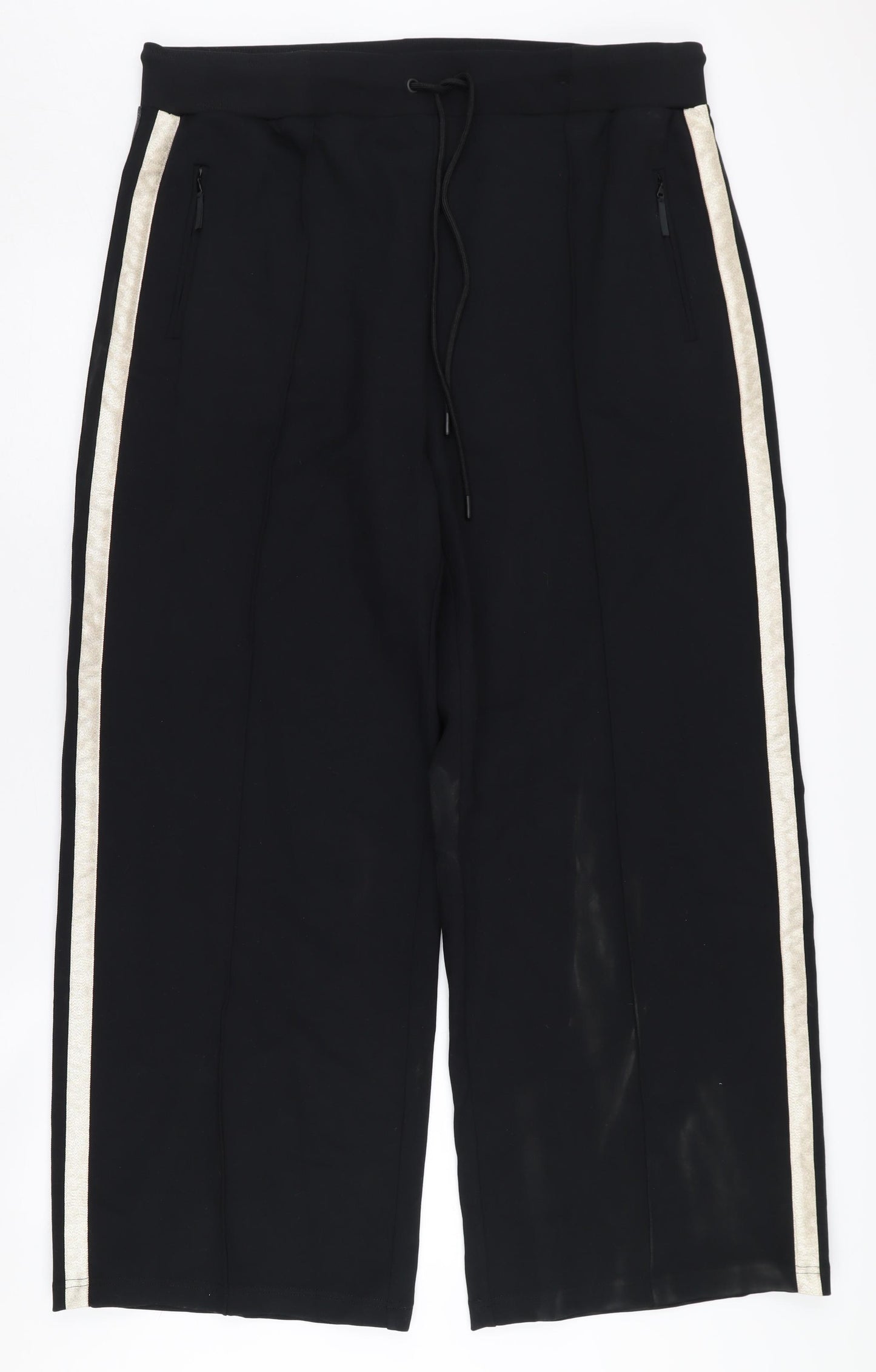 Marks and Spencer Women's Black Jogger Trousers Size 18