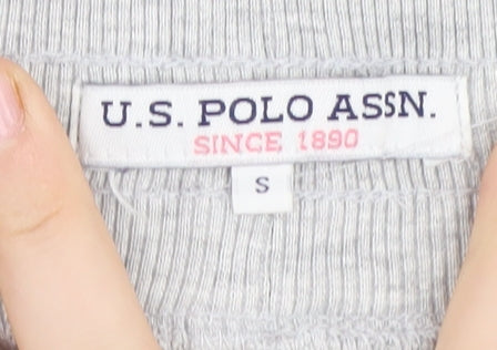 U.S. Polo Assn. Women's Grey Jogger Trousers - S