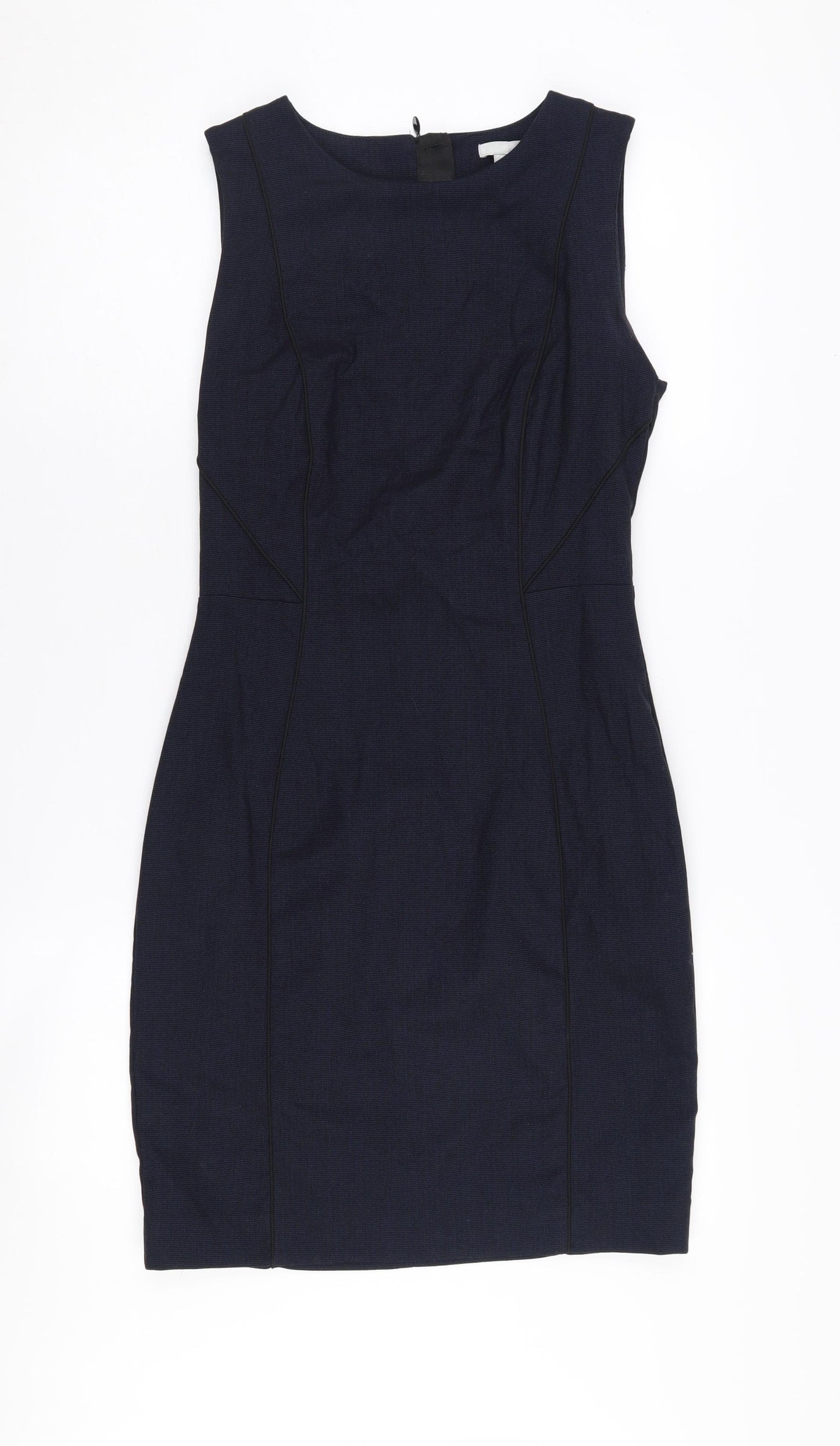 H&M Women's Black Sheath Dress, Size 10, Business Style