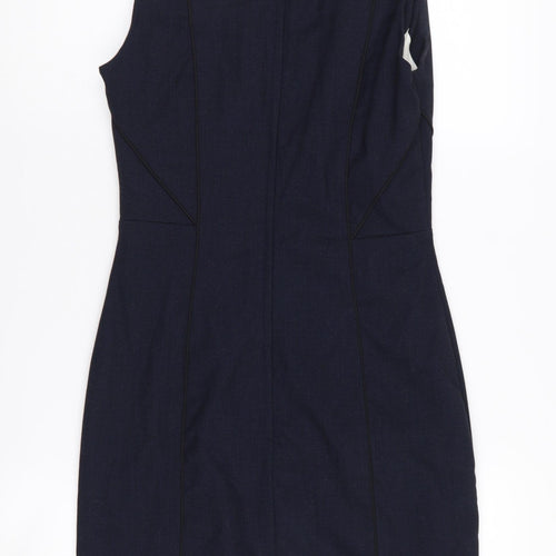 H&M Women's Black Sheath Dress, Size 10, Business Style