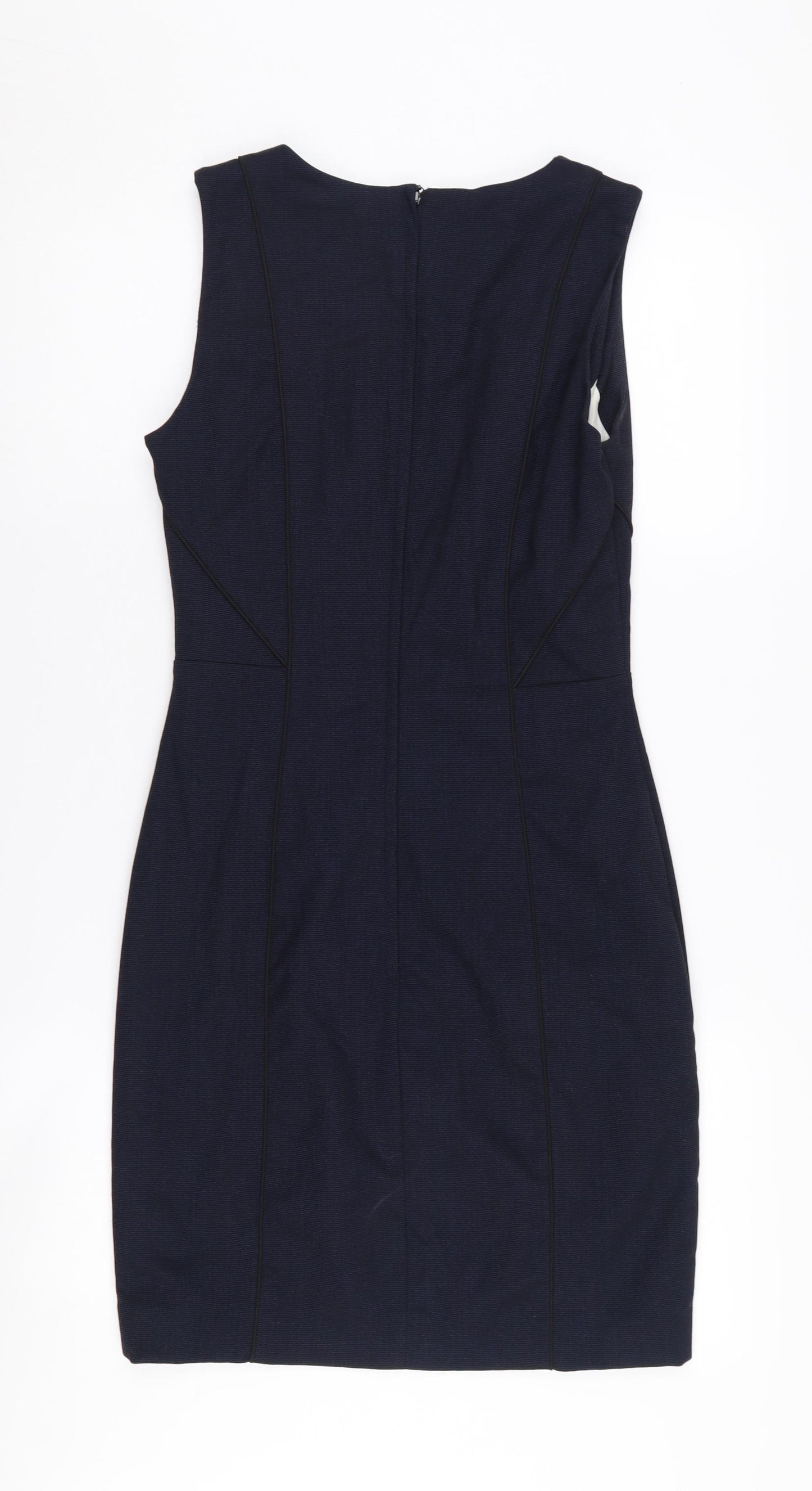 H&M Women's Black Sheath Dress, Size 10, Business Style