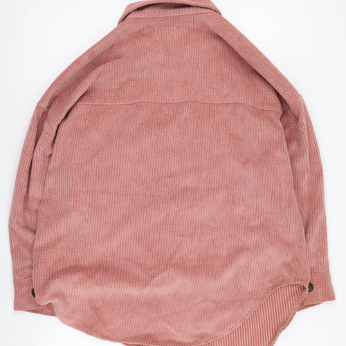 CISONO Women's Pink Corduroy Jacket, Size S