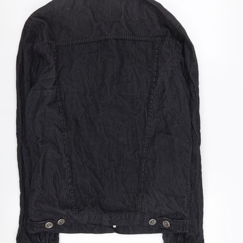 Cougar Denim Wear Black Unisex Adults Basic Jacket L