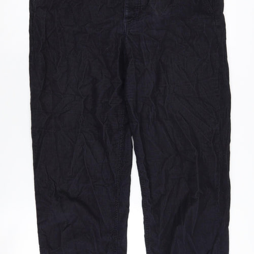 COS Women's Black Cotton Trousers Size 10