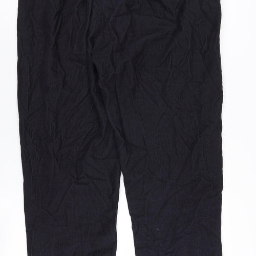 COS Women's Black Cotton Trousers Size 10