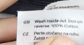 COS Women's Black Cotton Trousers Size 10