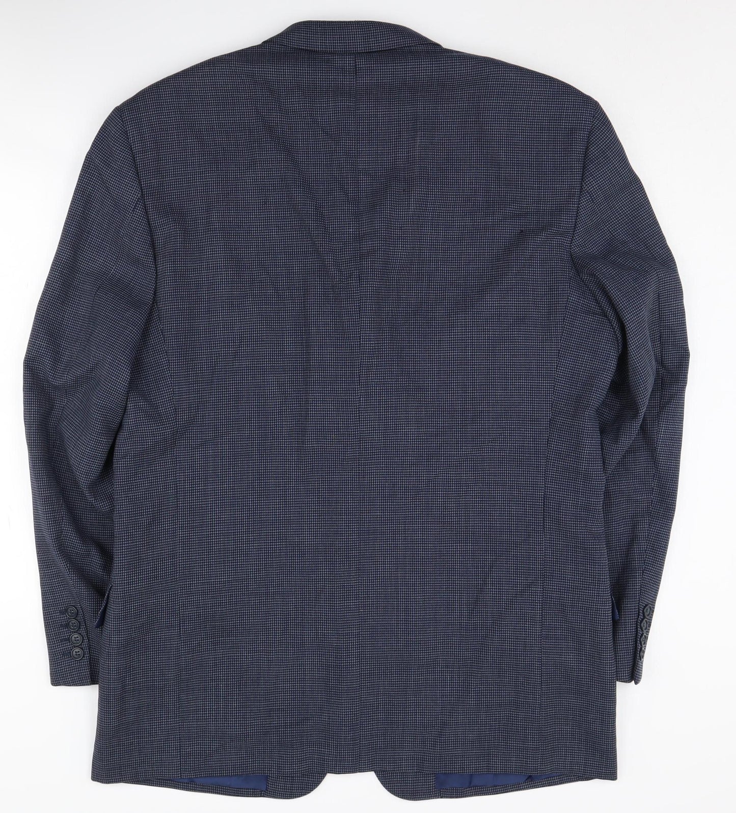 Emanuel Ungaro Men’s Blue Classic Jacket, Size 44L