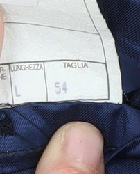 Emanuel Ungaro Men’s Blue Classic Jacket, Size 44L