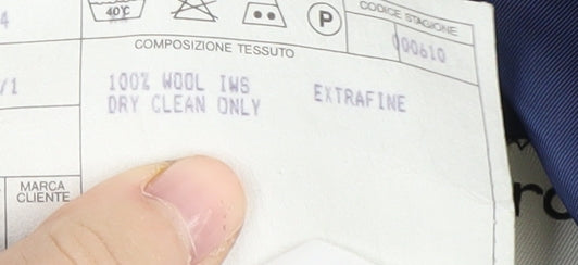 Emanuel Ungaro Men’s Blue Classic Jacket, Size 44L