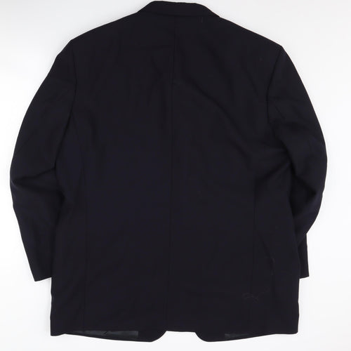 Douglas Men's Blue Blazer 58R, Formal Jacket, Classic Fit