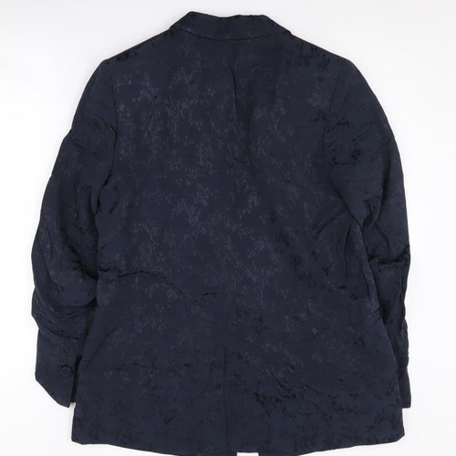 Next Women's Black Floral Blazer Size 12