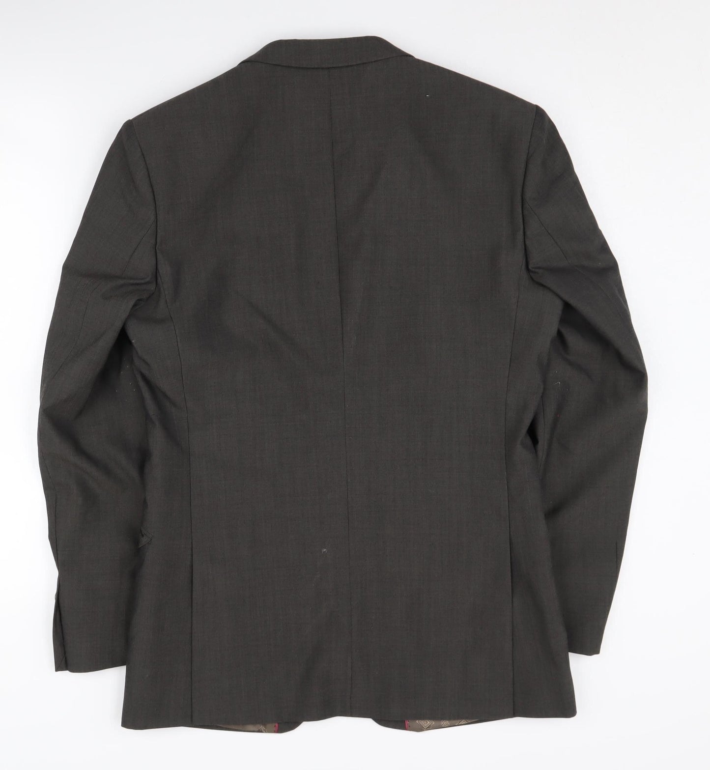 Limehaus Men's Brown Blazer, Size 36R, Regular Fit