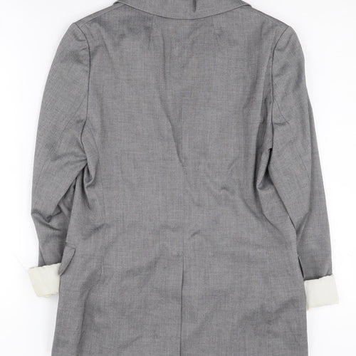 Dorothy Perkins Grey Blazer - Women's, Size 8, Business Casual