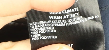 Marks and Spencer Men's Blue 3XL Stand-Up Collar Jacket