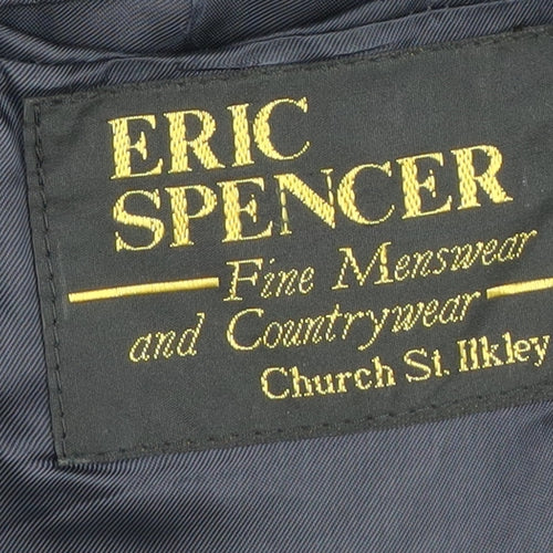 Eric Spencer Men's Blue Suit Jacket 46 Regular